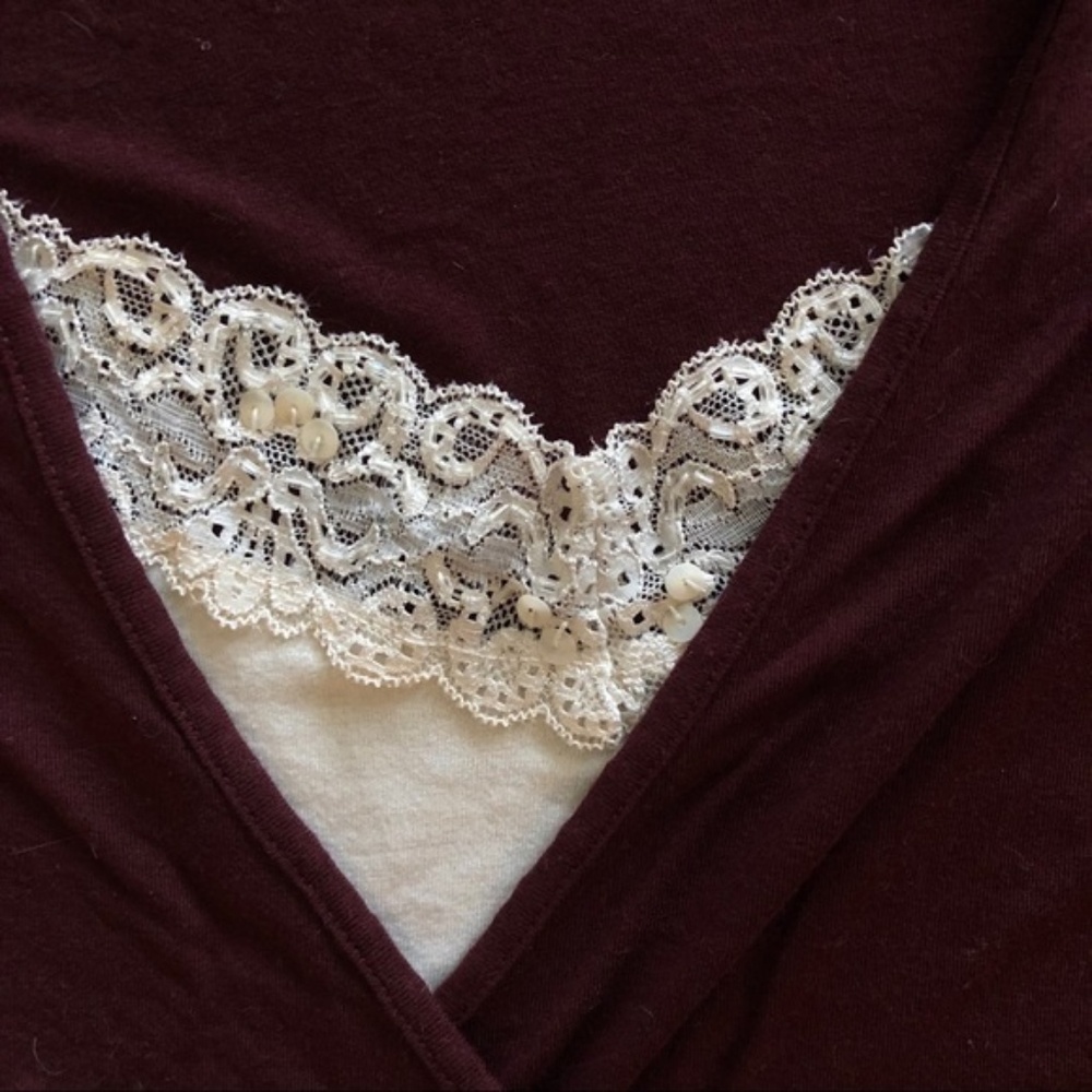 New York & Company Crossbody Top - Picture 6 of 7